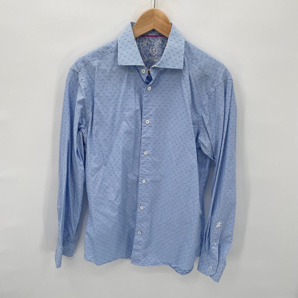 Bugatchi Uomo Men's Cotton Button Down // M 15.5, 34/35